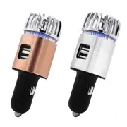 Car Air Purifier USB Charger Mini Auto Car Fresh Air anion Ionic Purifier Oxygen Bar Ozone Ionizer Cleaner Vehicle Air F