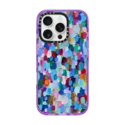 iPhone 16 Pro Impact Case Rainbow Sparkle Confetti