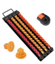 HORUSDY Swivel Socket Organizer Tray - Holds Up to 64 Sockets