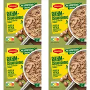 Maggi RAHM CHAMPIGNONS mushroom sauce packet -4pc/ 8 servings SHIPPING-