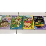 SUPER WHY 雙語發音DVD 牙仙子的故事/天上的星星/童話大集合/加勒里歐的太空冒險