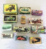 Avon Men's Cologne Full Bottles - Vintage Cars+ - Lot of 12 - Original Boxes