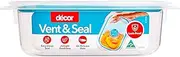 Decor Vent & Seal Plastic Square Container, 500 ml Capacity