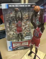 NBA MVP Michael Jordan 23 1998 Finals Winning Last Shot Model Display Figurine