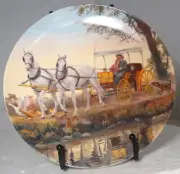 OKLAHOMA PLATE "THE SURREY WITH THE FRINGE ON TOP." BY KNOWLES