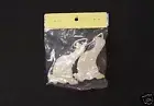 1 PAIR HANDMADE UNSCENTED STRUNG NOVELTY WAX CANDLE MINNIE GEESE OFF WHITE