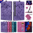 For Samsung Galaxy A7 A8 A9+ S8 S9 FE S10+ Ultra Flip Stand Case Leather Cover