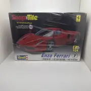 Revell Snap Tite Enzo Ferrari Kit # 85-1967 Factory Sealed Dented Box 1:24