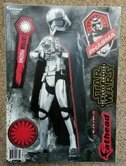 Star Wars Fathead Teammate Captain Phasma The Force Awakens BRAND NEW (UNUSED)