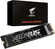 GIGABYTE AORUS Gen5 14000 SSD 2TB PCIe 5.0 NVMe M.2 Internal Solid State Hard Drive with Read Speed Up to 14500MB/s, Write Speed Up to 12700MB/s, AG514K2TB