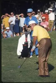 Orville Moody in action on Saturday at Champions GC Houston TX 6 1- Old Photo 1