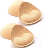Waterproof Swimsuit Bra Inserts Pads 2 Pairs,Bra Inserts Push up for Women