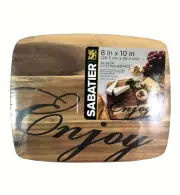Sabatier 8×10 Acacia Cutting Board (Enjoy)
