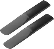 2Pcs Clarinet Reeds 2.5, Bb Clarinet Reeds, Strength 2.5, ABS Plastic Clarinet Traditional Style Reed for Beginners, Students, Educators