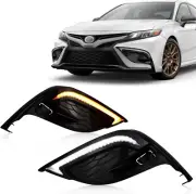 Switchback White/Amber LED Front Fog Light DRL for 2022-2024 Toyota Camry (for: Toyota)