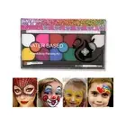 15 Colors Face Paint Kit With 2 Brushes Washable Face Body Painting Palette