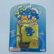Smurfs 40235 Bathtub Super Smurf Bath Shower Figure Vtg Schleich Peyo Figurine
