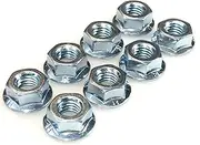 [ReplacementScrews] Bed Frame Nuts Compatible with IKEA Part 114254 (MALM, HELLEFJORD) (Pack of 8)