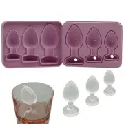 Ice Cube Mold Tray Novelty,Silicone Ices Cube Tray,Large Thicked Silicone Fun...