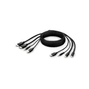 TAA 2 MDP t-to DP/USB/AUD CBL, VID M/M; USB A/B, 10'
