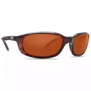 Costa Brine Tortoise Frame Sunglasses w/Copper 580P C-Mate 2.50 06S7001-00010659