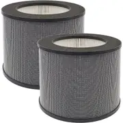 2 Pack Replacement Filter For Taotronics Tt-Ap006 Air Purifier 3-In-1 H13 True Hepa Filter And Activated Carbon Filter