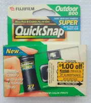Fujii Film Disposable Single Use Camera Flash New Old Stock
