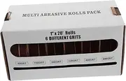 Dry Sandpaper Rolls for Wood Metal Glass Boxed Sandpaper for Drywall Easy Handtearable Storage