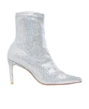 holographic-effect 160mm boots 37.5,36.5 White