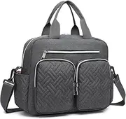 Kono Baby Changing Bag Nappy Changing Bags Multifunctional Baby Diaper Bag, Maternity Convertible Messenger for hospital with Insulated Pockets