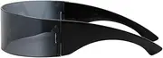 [ａ aternee] Futuristic Reflective Lens Visor Sunglasses for Cosplay and Parties