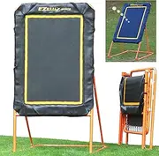 EZ Goal Professional Folding Lacrosse Throwback Rebounder, 8 Feet