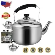 4L Stainless Steel Whistling Kettle – Induction & Gas Compatible