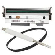 New Printhead & Roller & Belt For Zebra S4M Printer G79056-1M 203dpi
