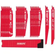 Reciprocating Saw Blade Set Bi-Metal General Purpose Blades Job Site (20-Piece)