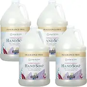 Botanicals All-Purpose Natural Fragrance-Free Hand Soap, Liquid Hand Soap Refill, 128 Ounces, 1 Gallon (Case of 4)