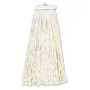 BWK716CCT 16 Oz. Cut-End Lie-Flat Cotton Wet Mop Head - White (12/Carton)
