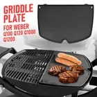 BBQ Half Griddle Plate Replacement Part for Weber Q100 Q120 Q1200 Q1000 AU Stock