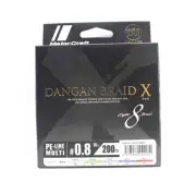 Major Craft Dangan Braid X Line X8 200m P.E 0.8 Multi DBX8-200/0.8MC (2132)