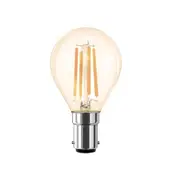 100 Pack x LV LUCE LED Filament G45 Dimmable 4W B15 2700k Warm White Globes Bulb