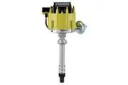 ACDelco Distributor HEI Vacuum Mechanical Advance Coil Steel Gear Yellow Cap GM Licensed Chevrolet V-8 Each