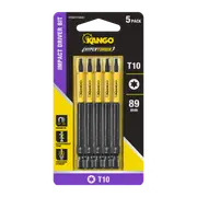 Kango 89mm TX10 HYPERTORQUE™ Impact Driver Bit - 5 Pack