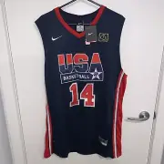 Nike Charles barkley usa basketball jersey stitched dream team XXL New with tags