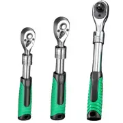 1/4" 3/8" 1/2" Torque Ratchets Wrenches For Sockets Quick Release Head Spanners