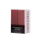 Huda Beauty Mini Power Nudes Bullet Matte Lipstick Duo Gift Set (2 X 0.9 g)