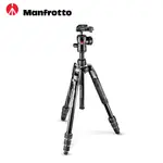 MANFROTTO BEFREE ADVANCED 鋁合金旋鎖三腳架套組 黑色 MKBFRTA4BK-BH 廠商直送