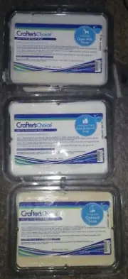 3x New Crafters Choice Melt and Pour Soap Base Baby Buttermilk Oatmeal Goat Milk