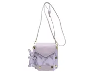 Printed small bag ladies PU leather bag small chain crossbody shoulder bag