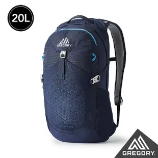 【Gregory】20L NANO 多功能 背包 日用包 登山包 筆電包 後背包 水袋包(科技黑 亮海軍藍 曜石黑 蜂黃)