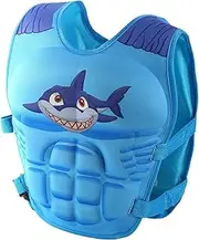 [Generic] Swim Vest, Kids Float Swimsuit, Breathable Swimming Buoyancy Aid, Adjustable Trainer Accessories for Young Children Boys Girls